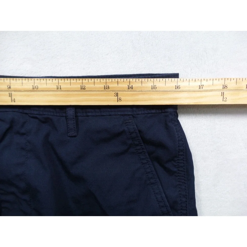 Levis‎ Shorts Mens Size 29 Blue Ripstop Canvas Cargo Pockets High Rise Outdoor
